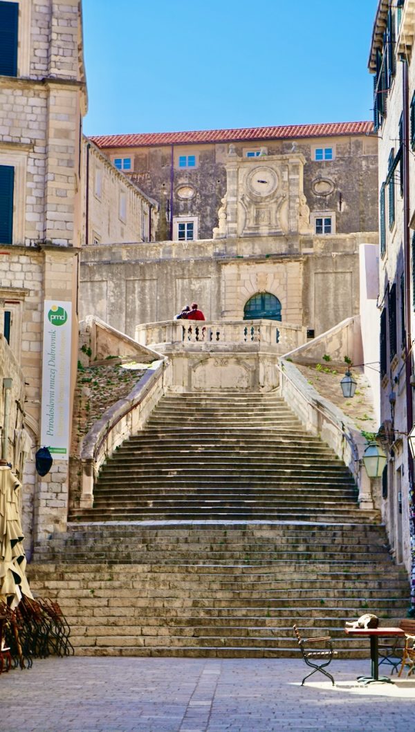 This Dubrovnik stairway was the location of a GOT episode.